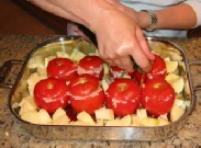 tomato stuffed with rice 12